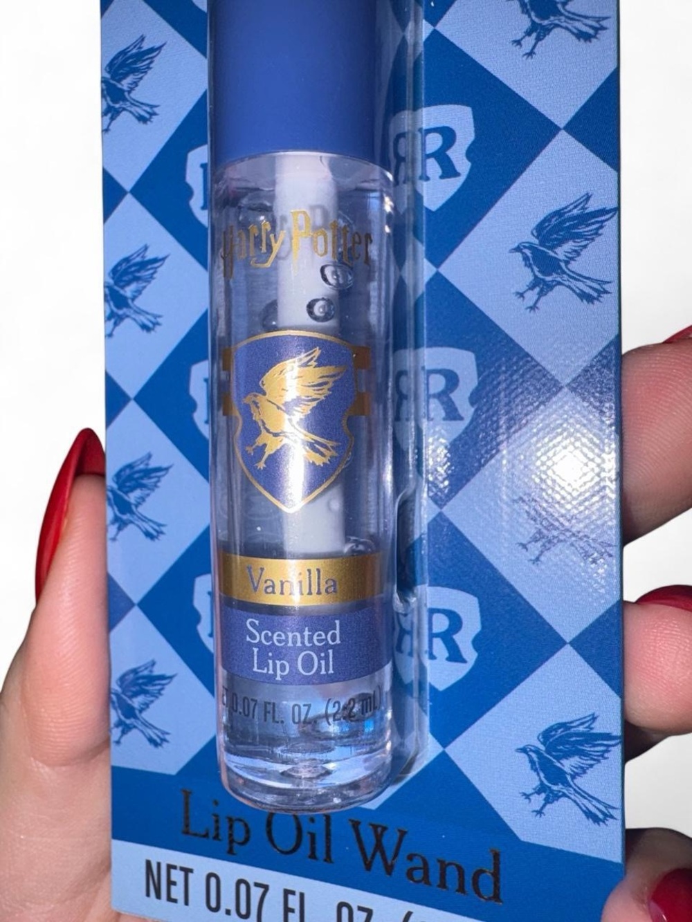 ✨ BRAND NEW Harry Potter Ravenclaw Lip Oil Wand - Vanilla Scented - Picture 4 of 6